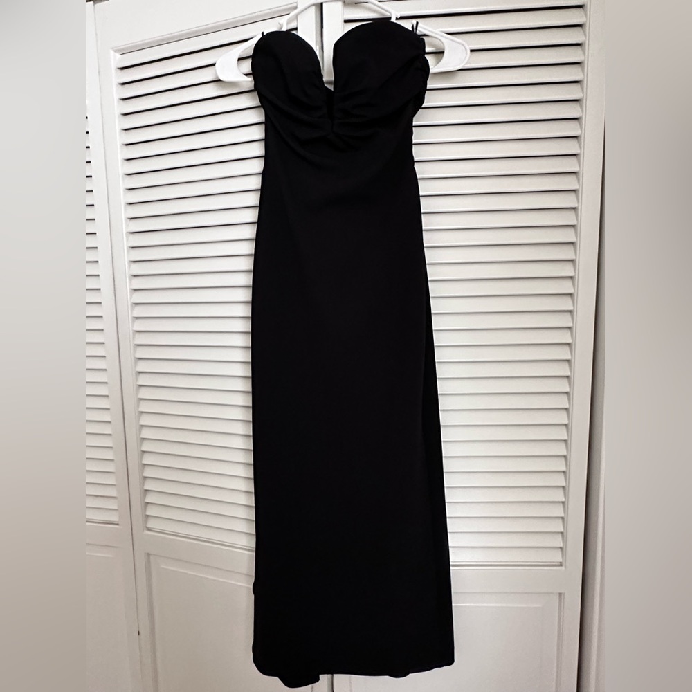 Black long dress